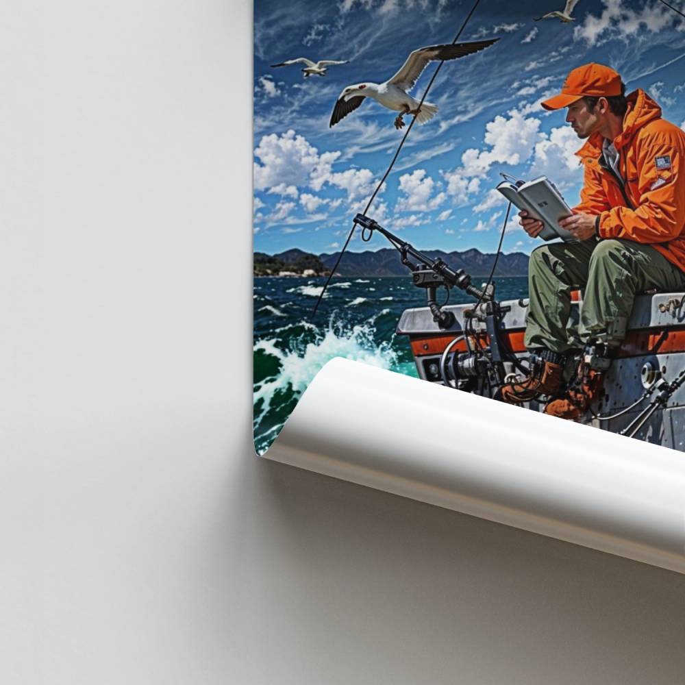Poster di serenità del mare