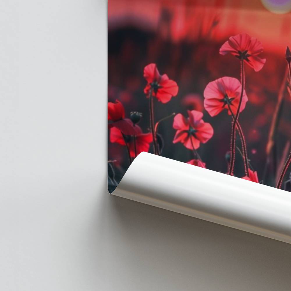 Poster Crépuscule Florissant