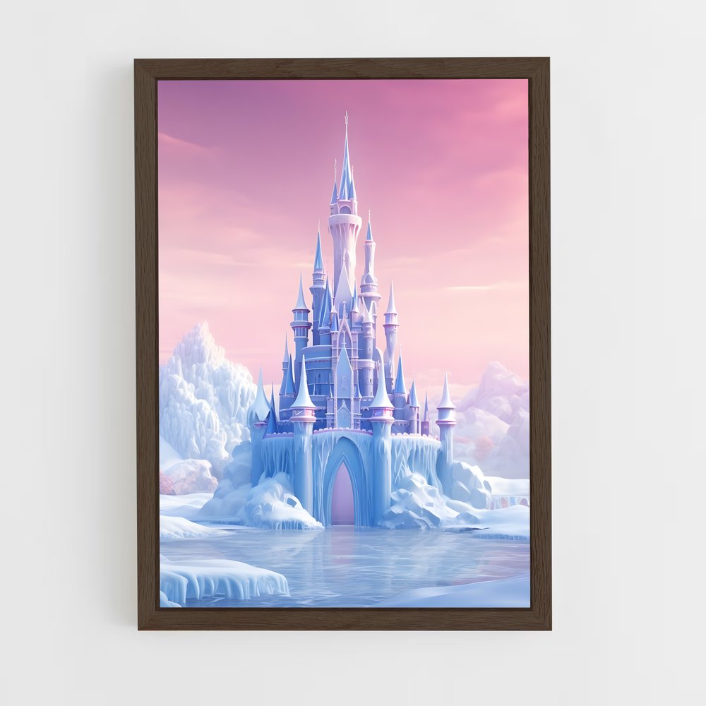 frozen-11 cadre Bois foncé