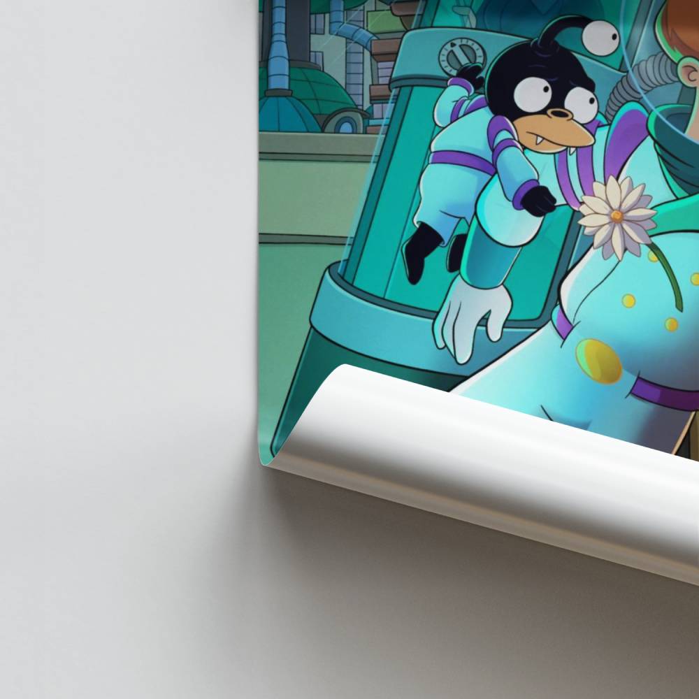 Poster Aventure Spatiale