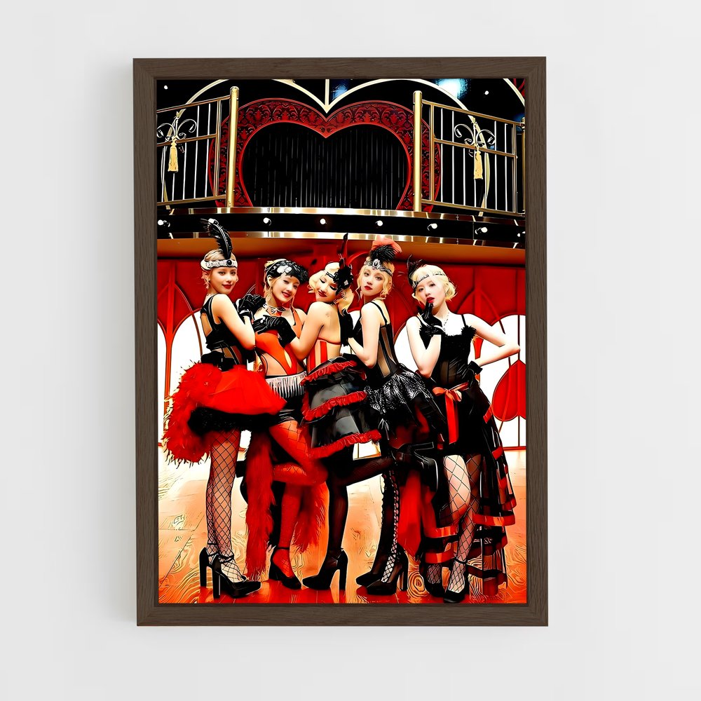 g-idle-19 cadre Bois foncé