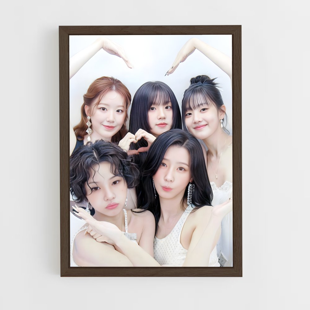 g-idle-5 cadre Bois foncé