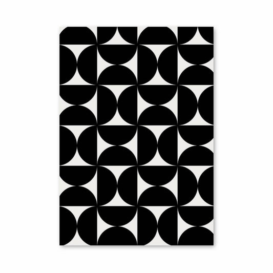 Poster Carré Noir