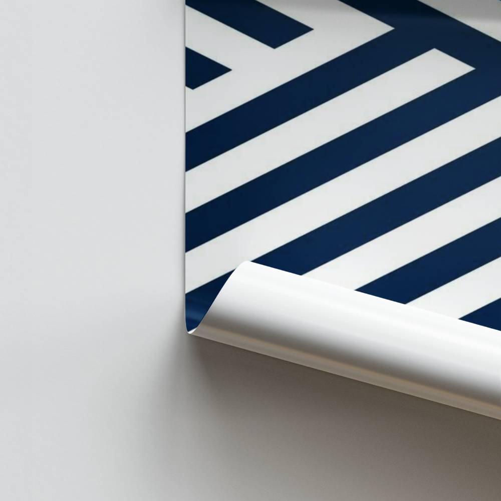 Poster di linee intrecciate