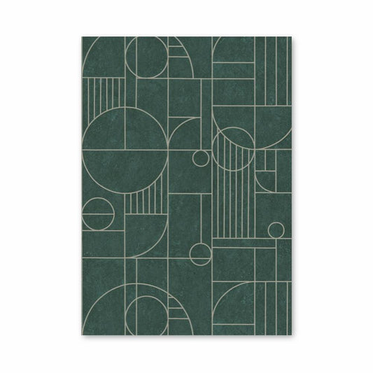 Poster Harmonie Géométrique