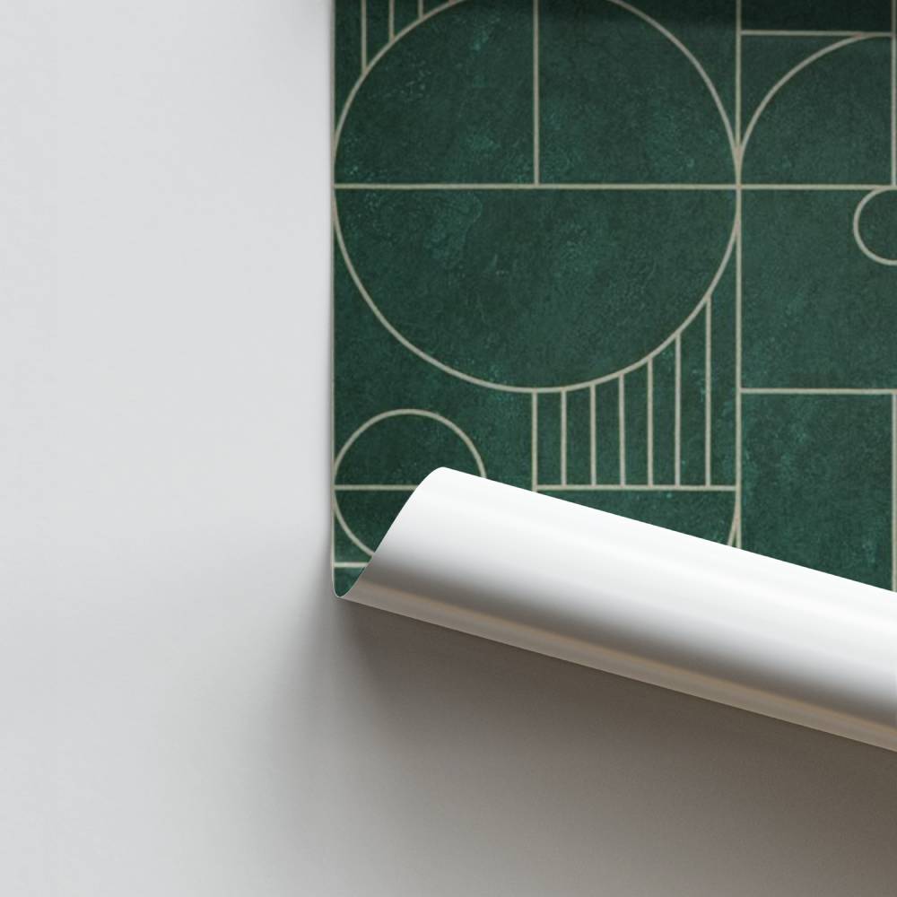 Poster di armonia geometrica