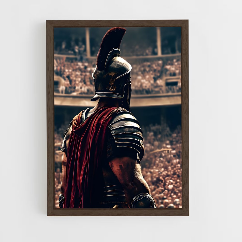 gladiator-1 cadre Bois foncé