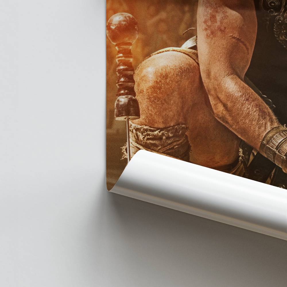 Poster del Gladiatore coraggioso