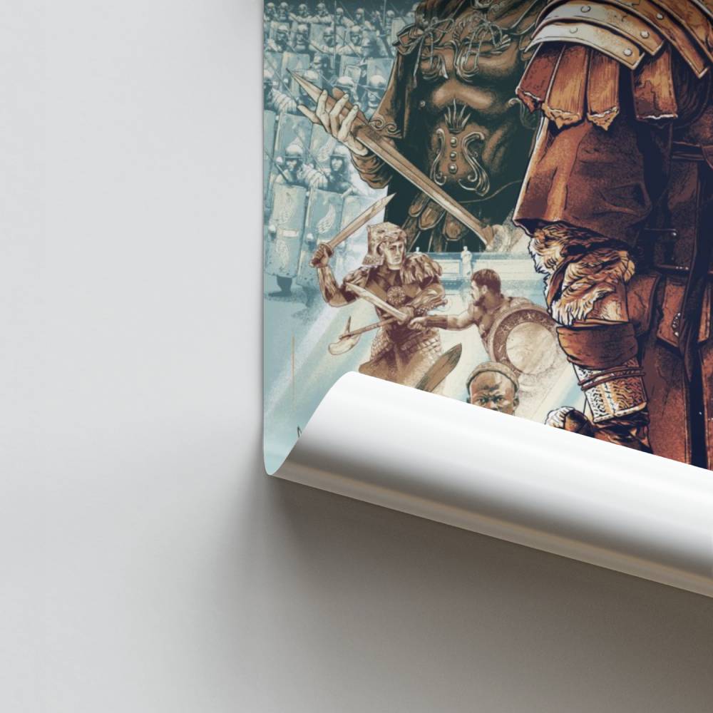 Poster del guerriero romano