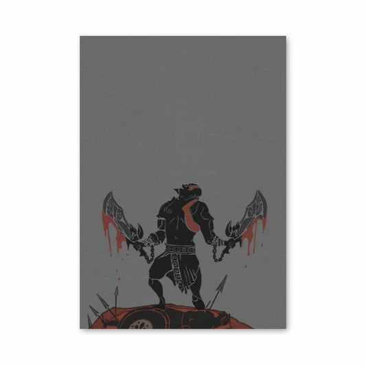 Poster Guerrier Sanguinaire
