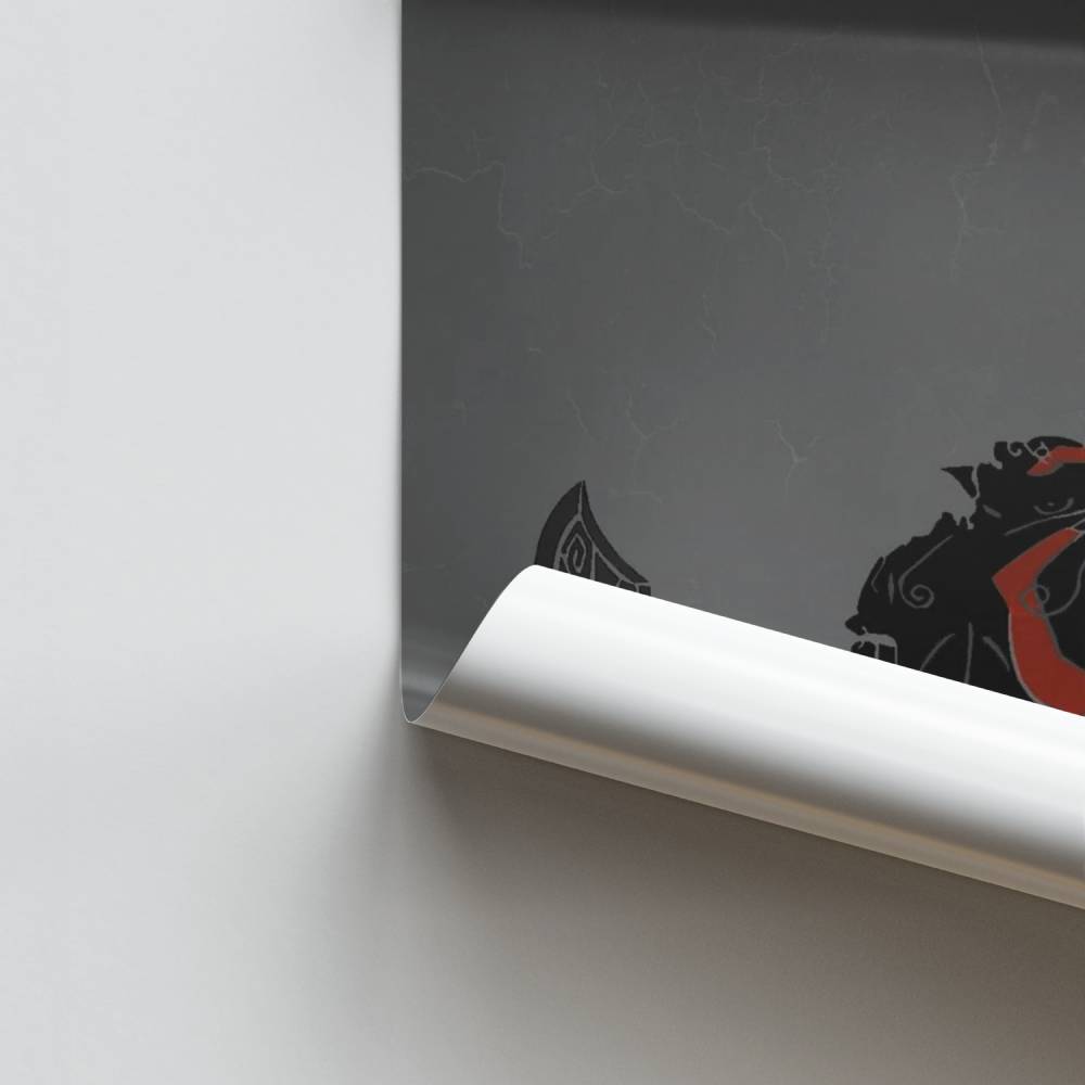 Poster del guerriero assetato di sangue