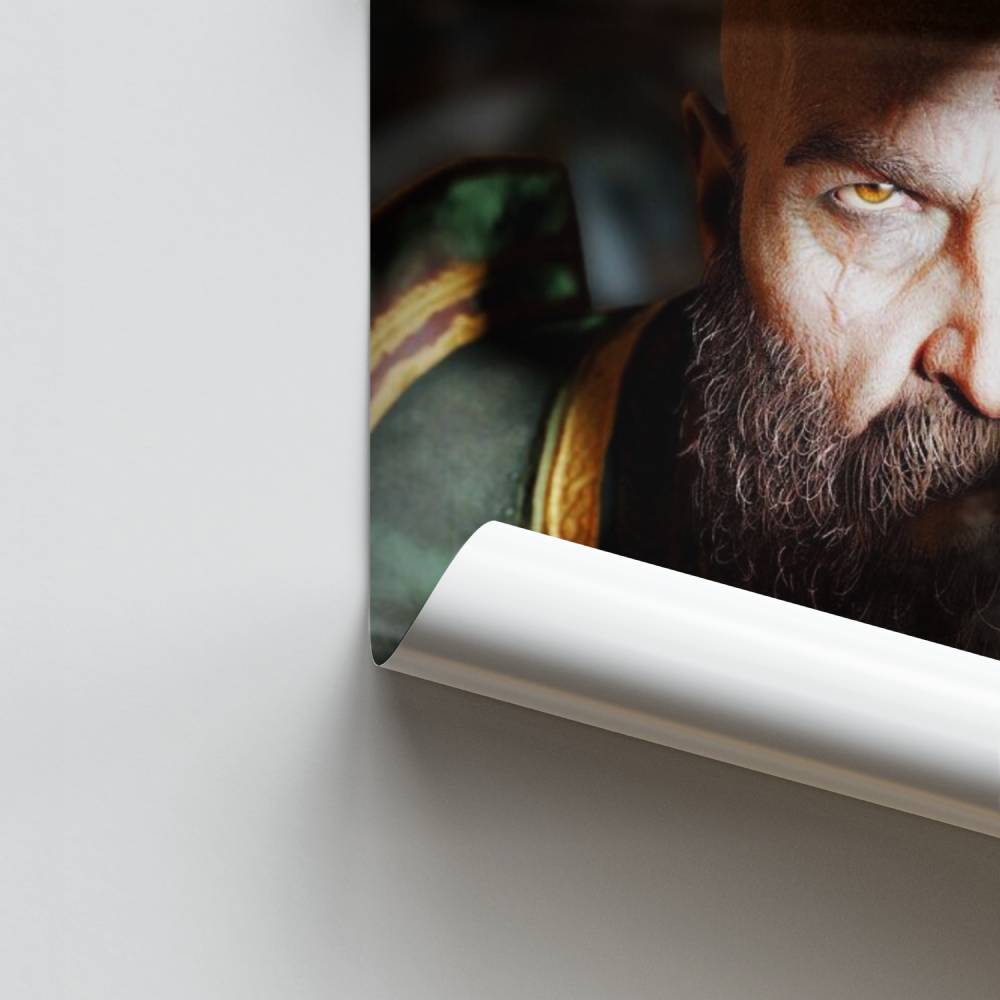 Poster del guerriero del caos