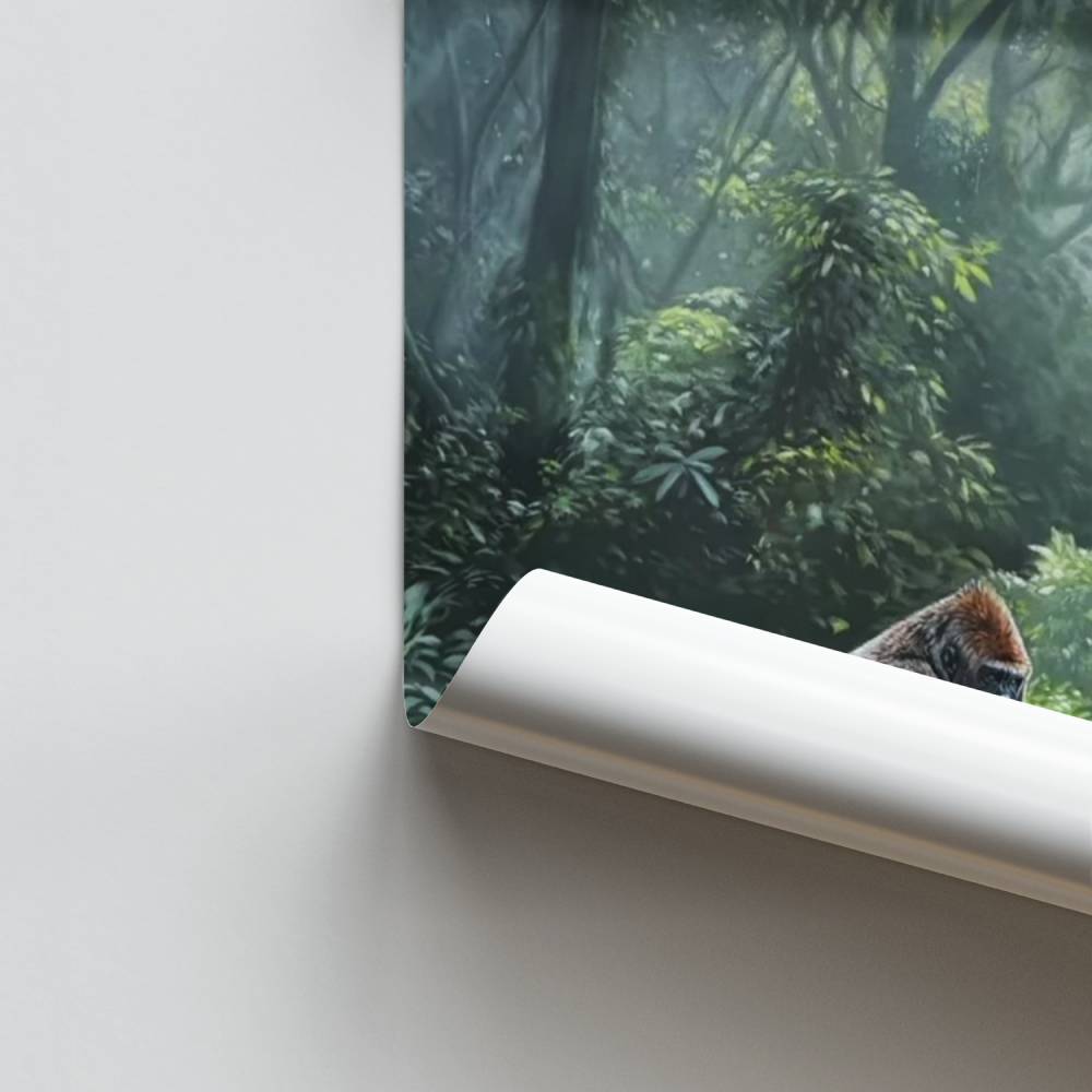 Poster della giungla maestosa