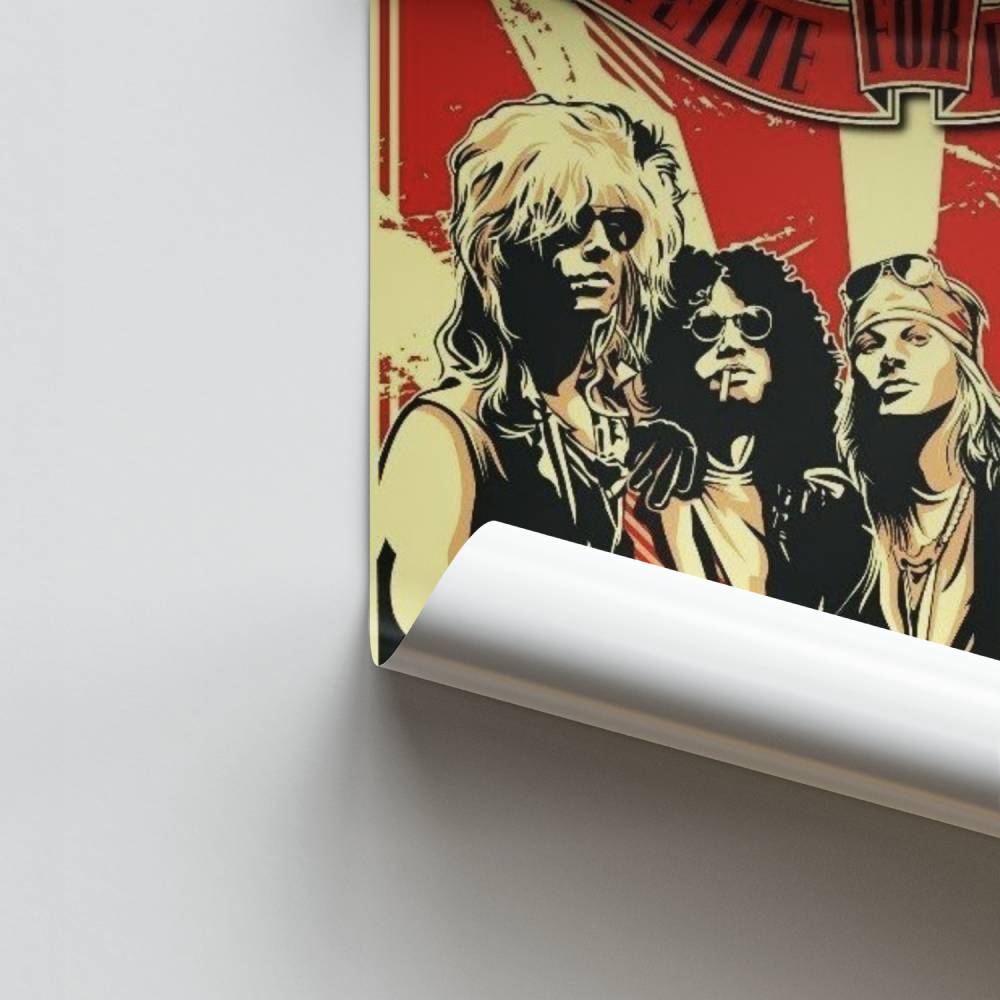 Poster Leggendarie Rock Roses