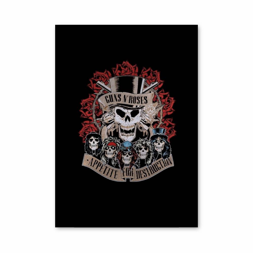 Poster Rock Skulls Collection