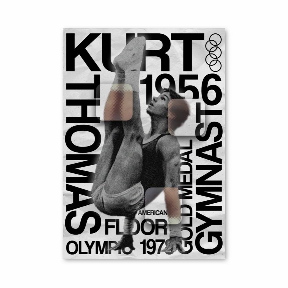Poster Gymnaste Olympique