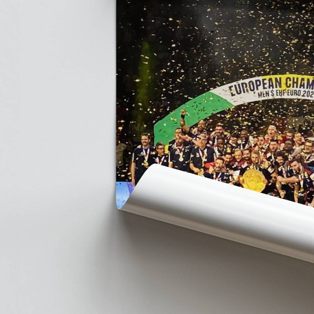 Poster Campioni europei di pallamano