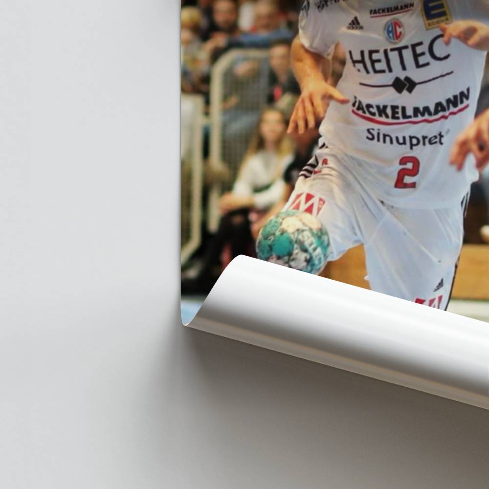 Poster sull'energia della pallamano