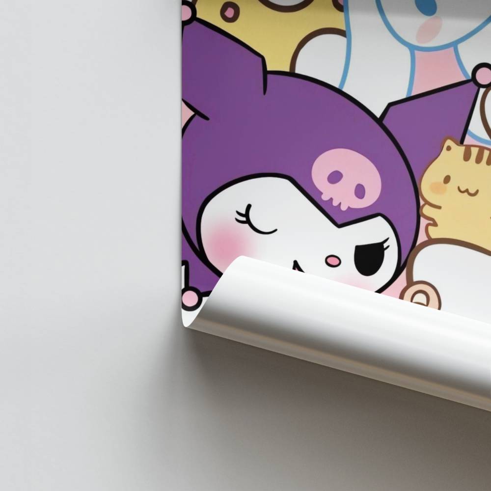 Poster Amis Kawaii