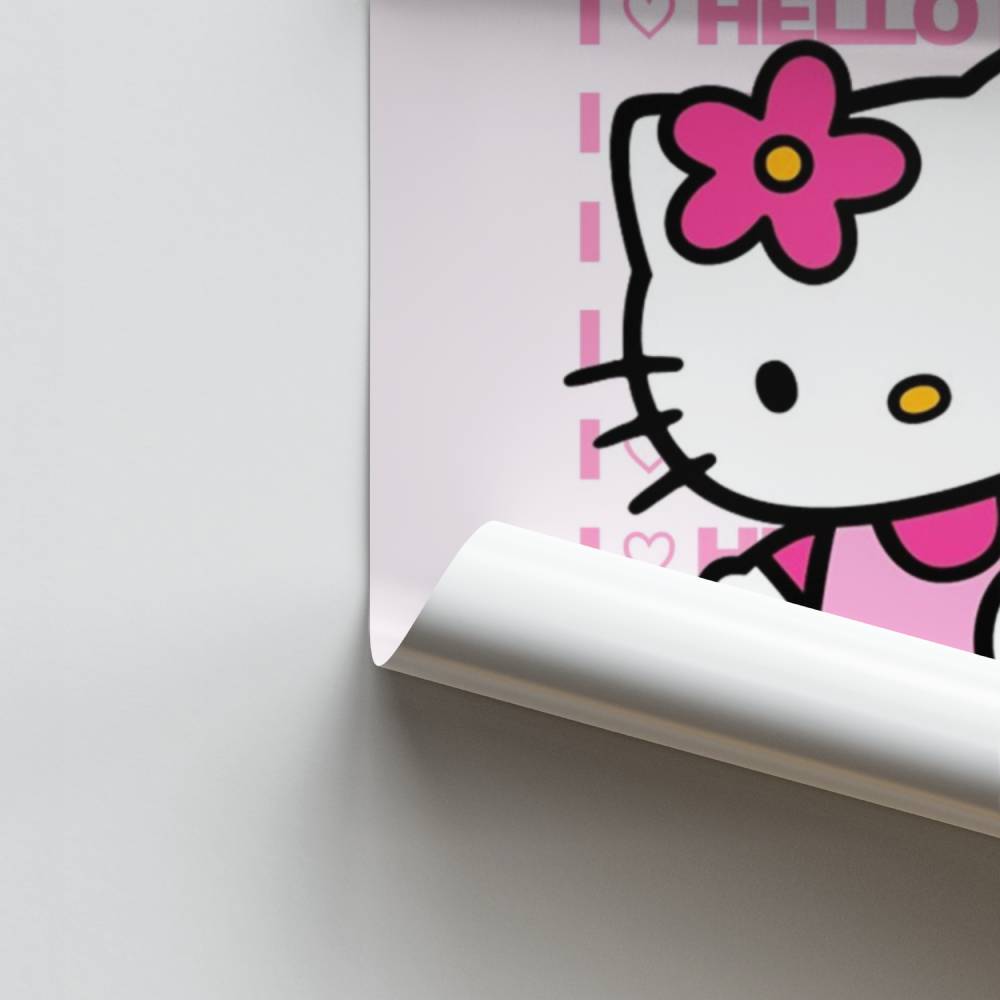 Poster Adoro Hello Kitty Roses
