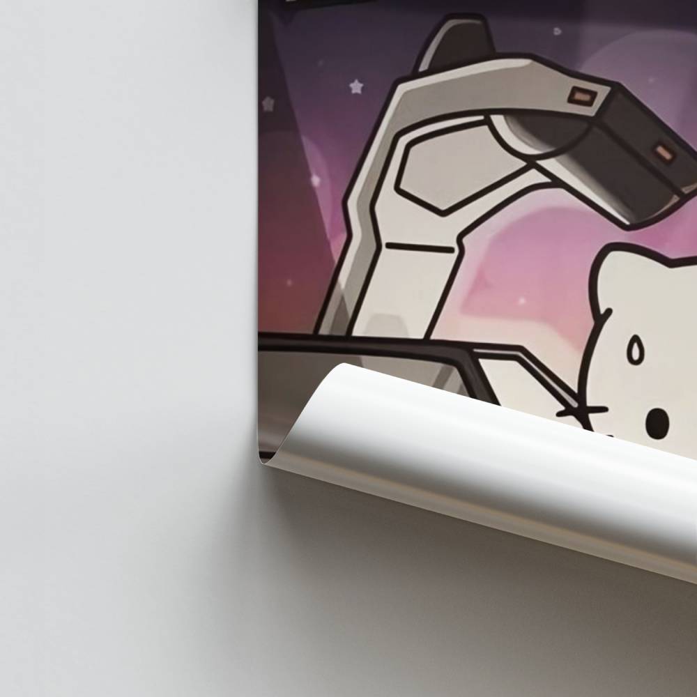 Ritorno al futuro Poster Kawaii