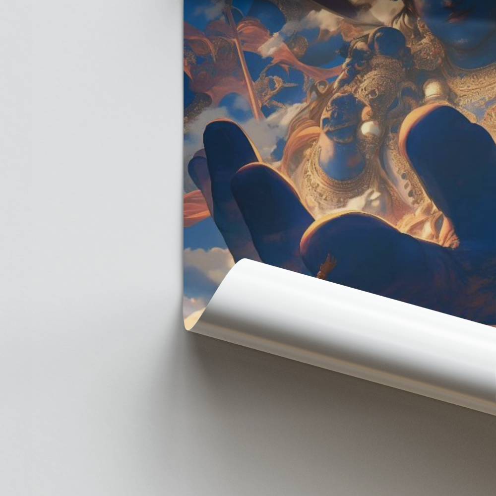 Poster della mano divina