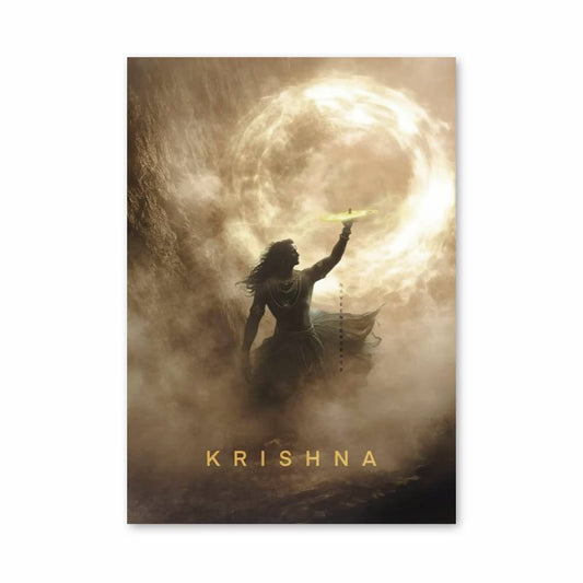 Poster Krishna Éthéré