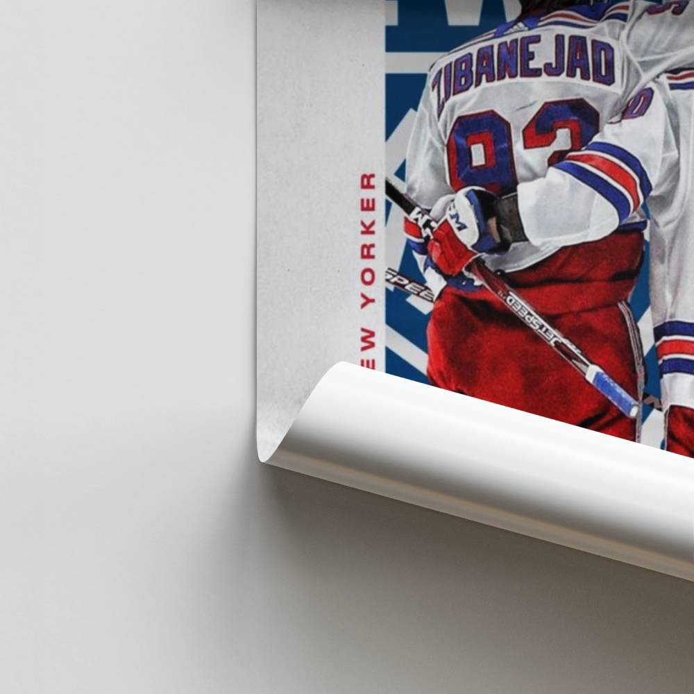 Poster del duo di hockey di New York