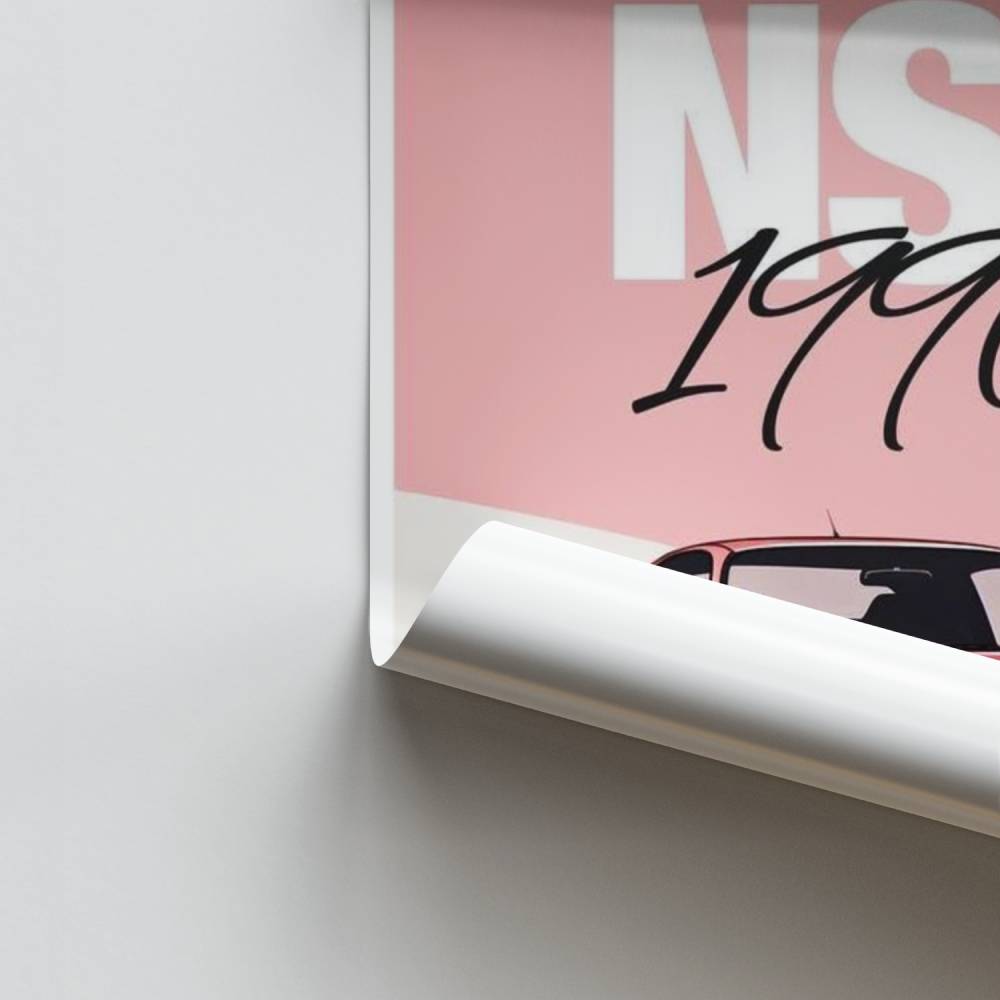 Poster NSX 1990 Vintage
