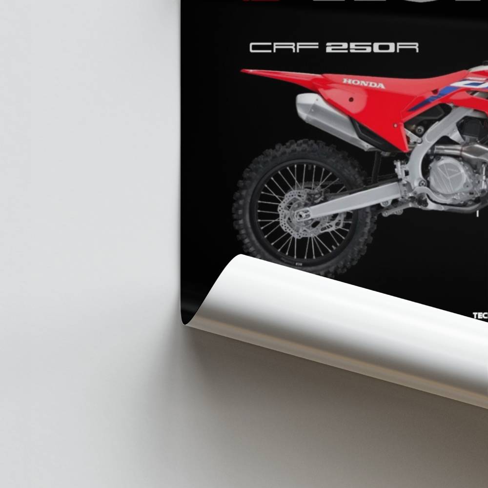 Poster da corsa Honda CRF250R