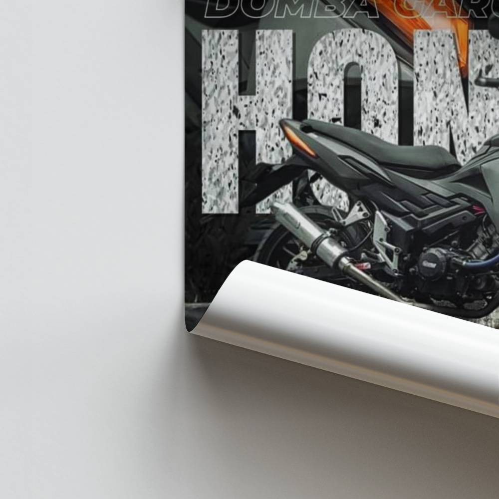 Poster Honda Moto Passione