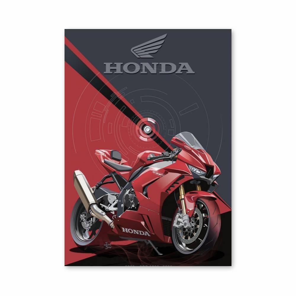 Poster Honda Sportif