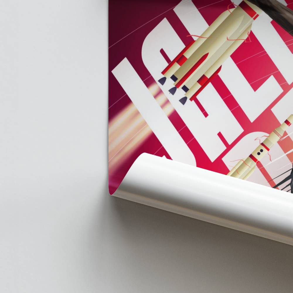 Poster Schiacciata a razzo