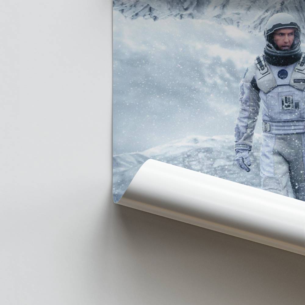 Poster di esplorazione glaciale