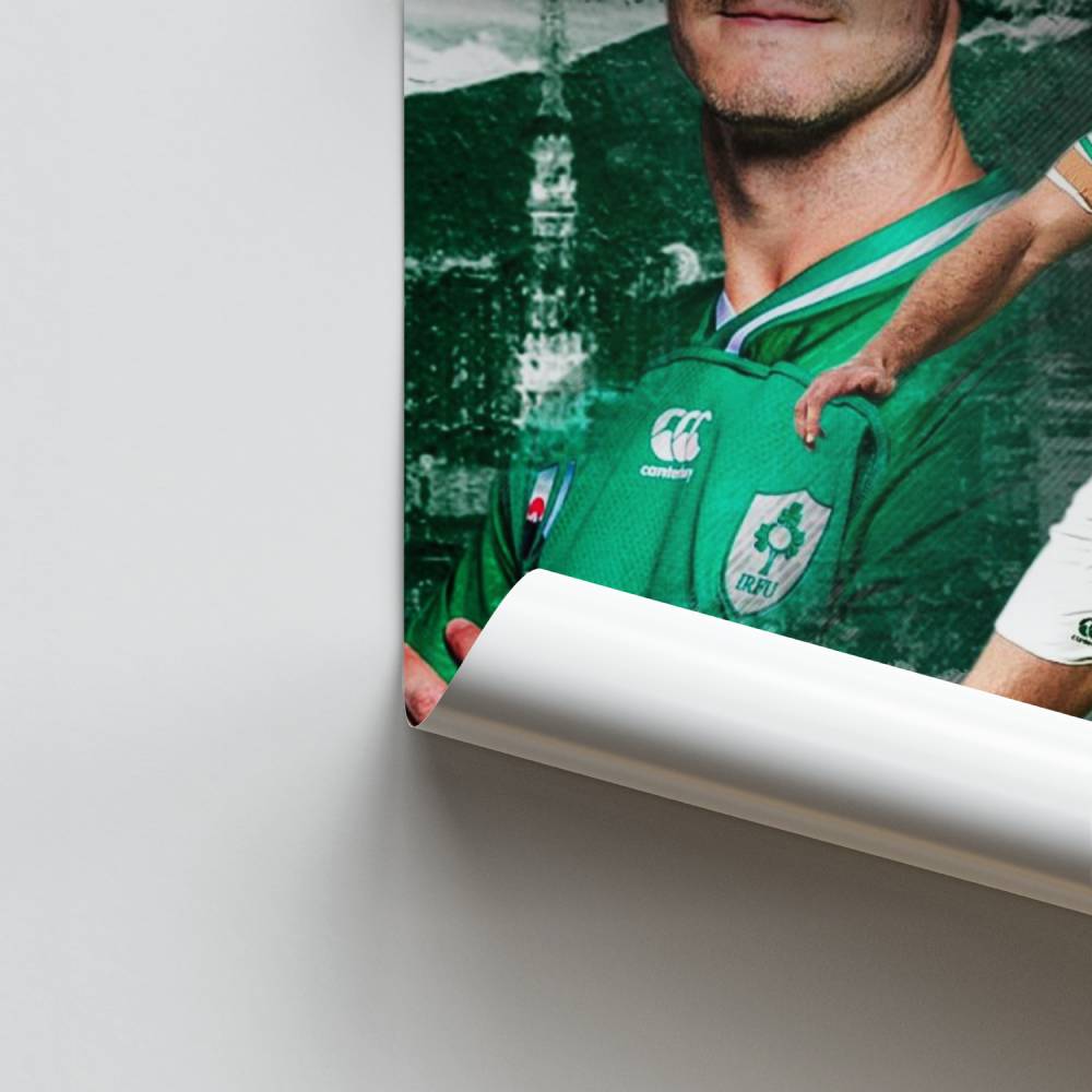 Poster Alce Verde Rugby