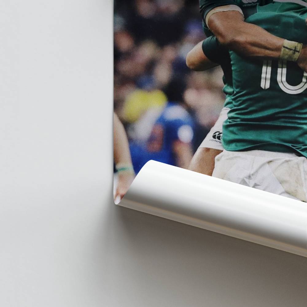 Poster Victoire Rugby Irlande