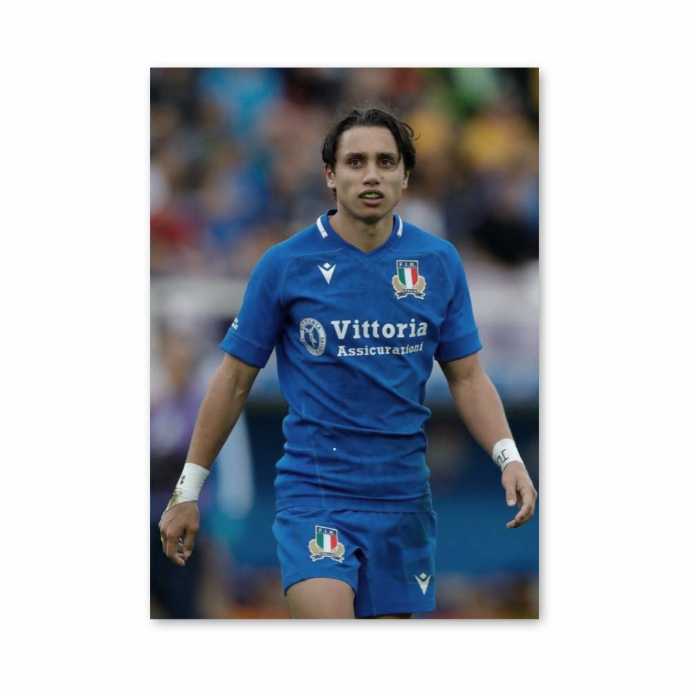 Poster Rugby Italie Passion
