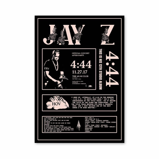 Poster 4:44 Tribute