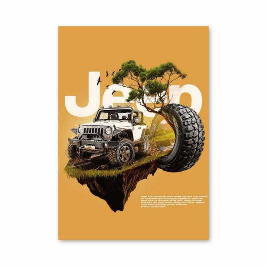 Poster Liberté Roues en l'Air