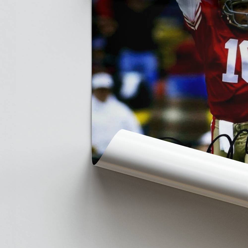 Poster della vittoria del quarterback