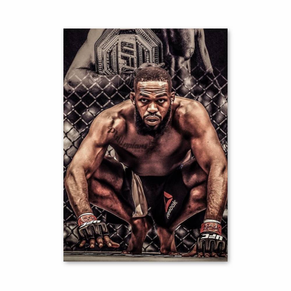Poster Jon Jones Combat