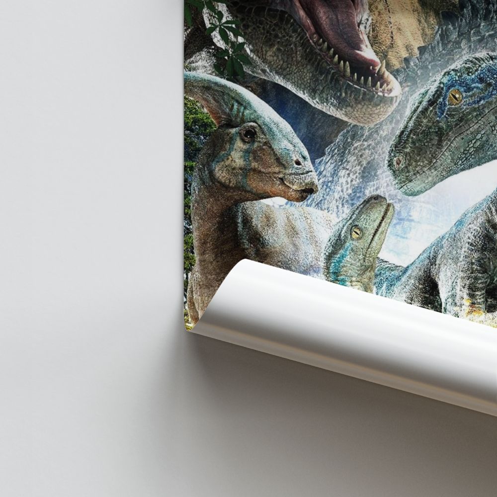 Poster Logo di Jurassic Park