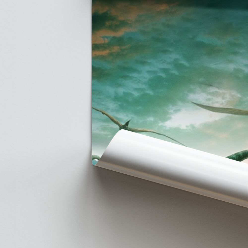 Poster Jurassic Park Paysage