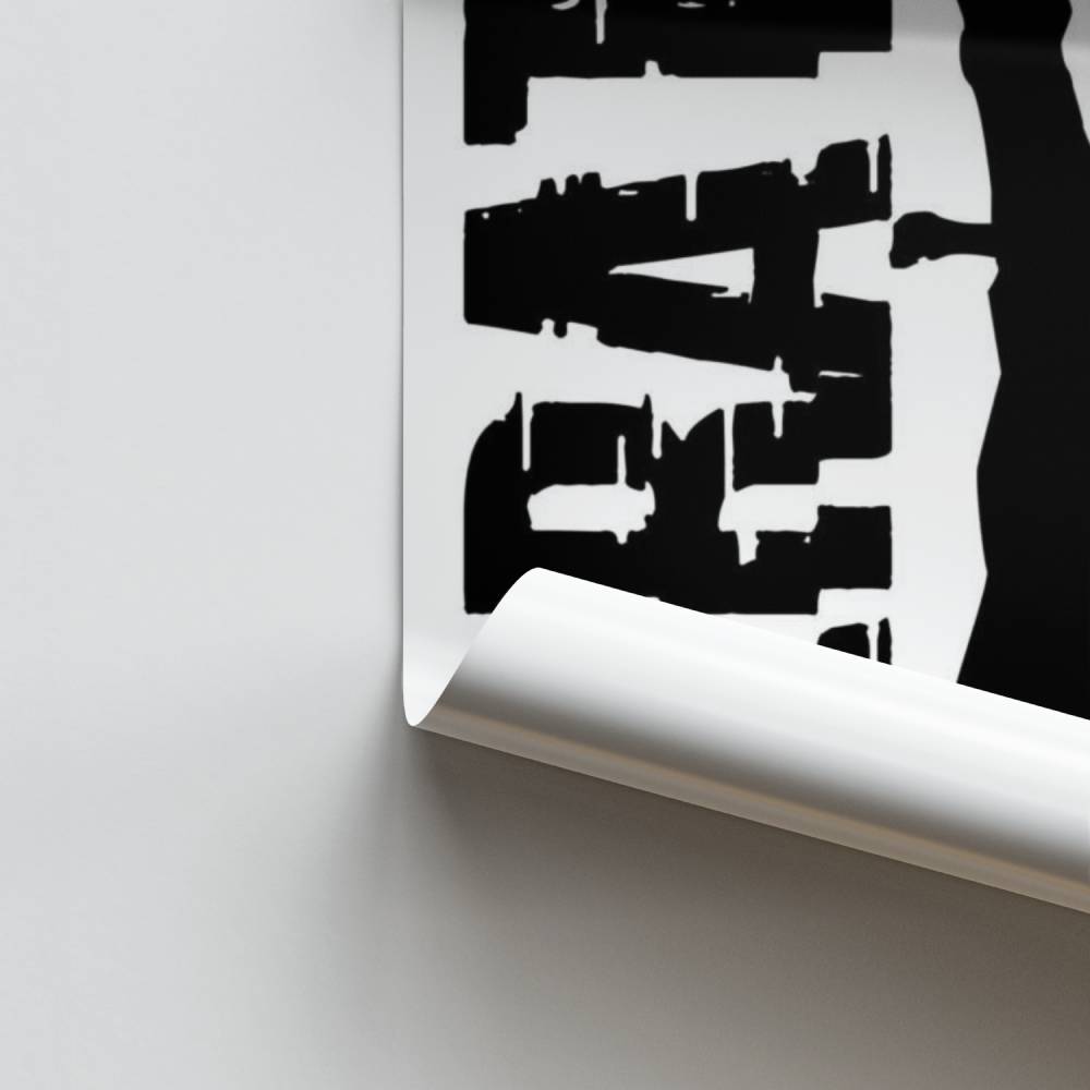 Poster dello spirito del karate