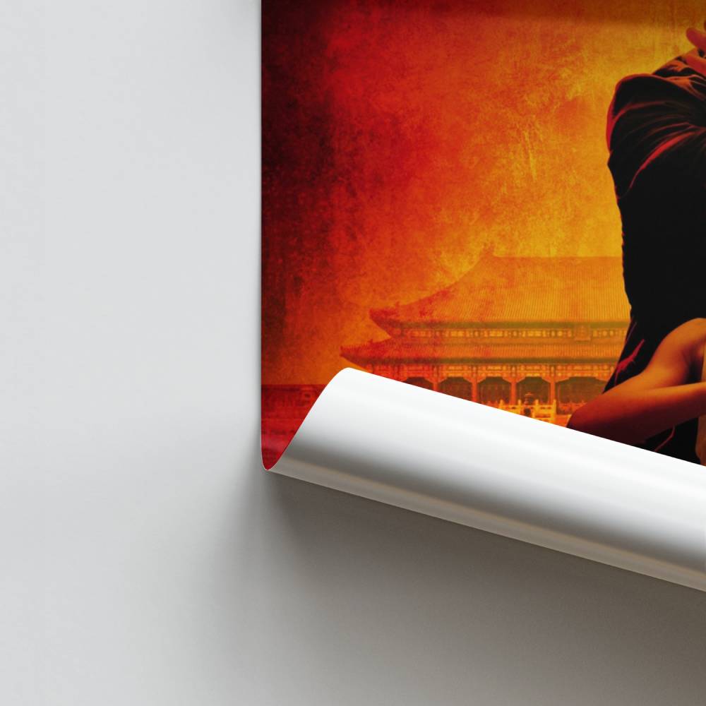 Poster di allenamento marziale