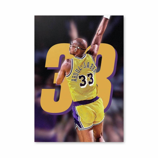 Poster Légende du Basketball 33