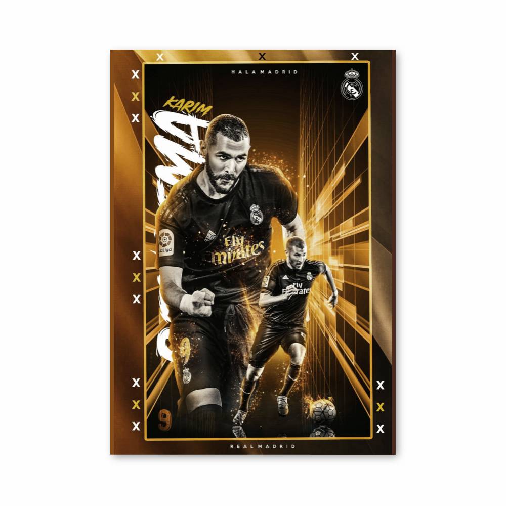 Poster Éclat Benzema