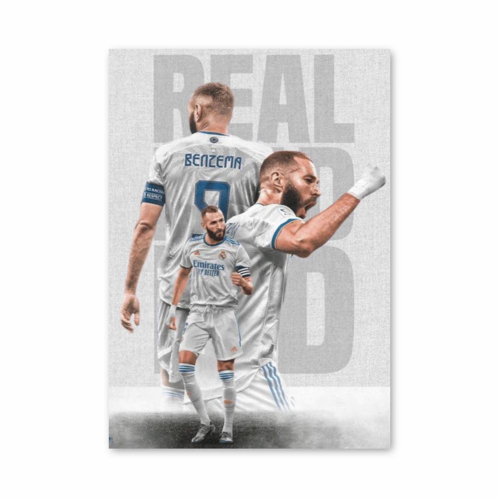 Poster Champion Blanc