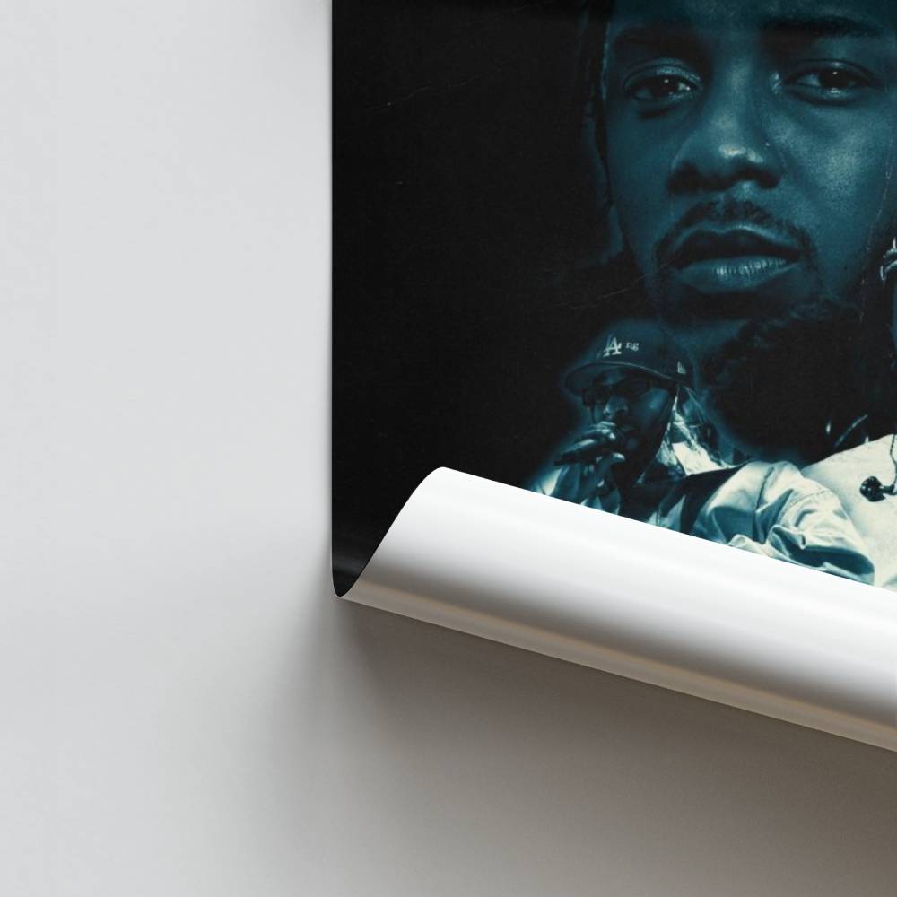 Poster del maestro dell'hip-hop