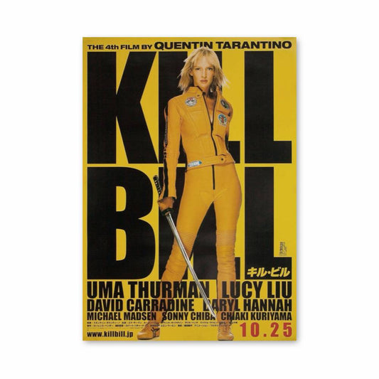 Poster Le Vengeance Jaune